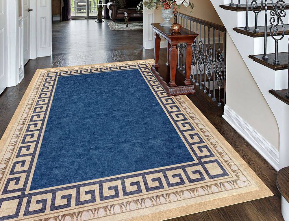 border rugs for dining room