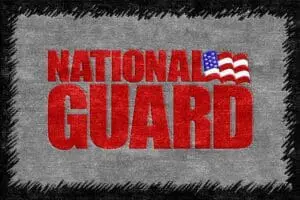 National Guard Logo Rug