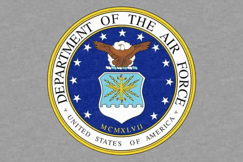US Air Force Logo Rug