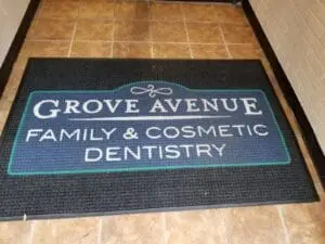 Grove Avenue Family Dentistry Logo Rug