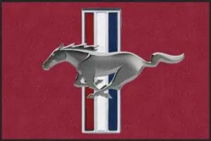 Ford Mustang Logo Rug