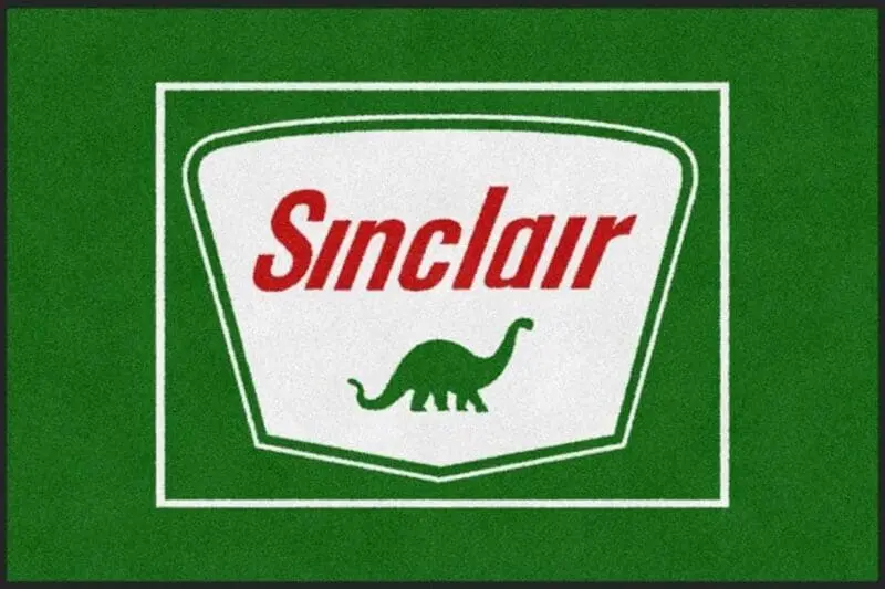 Custom Sinclair Oil Logo Rug