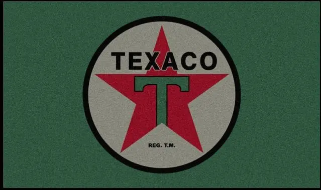 Texaco Logo Rug