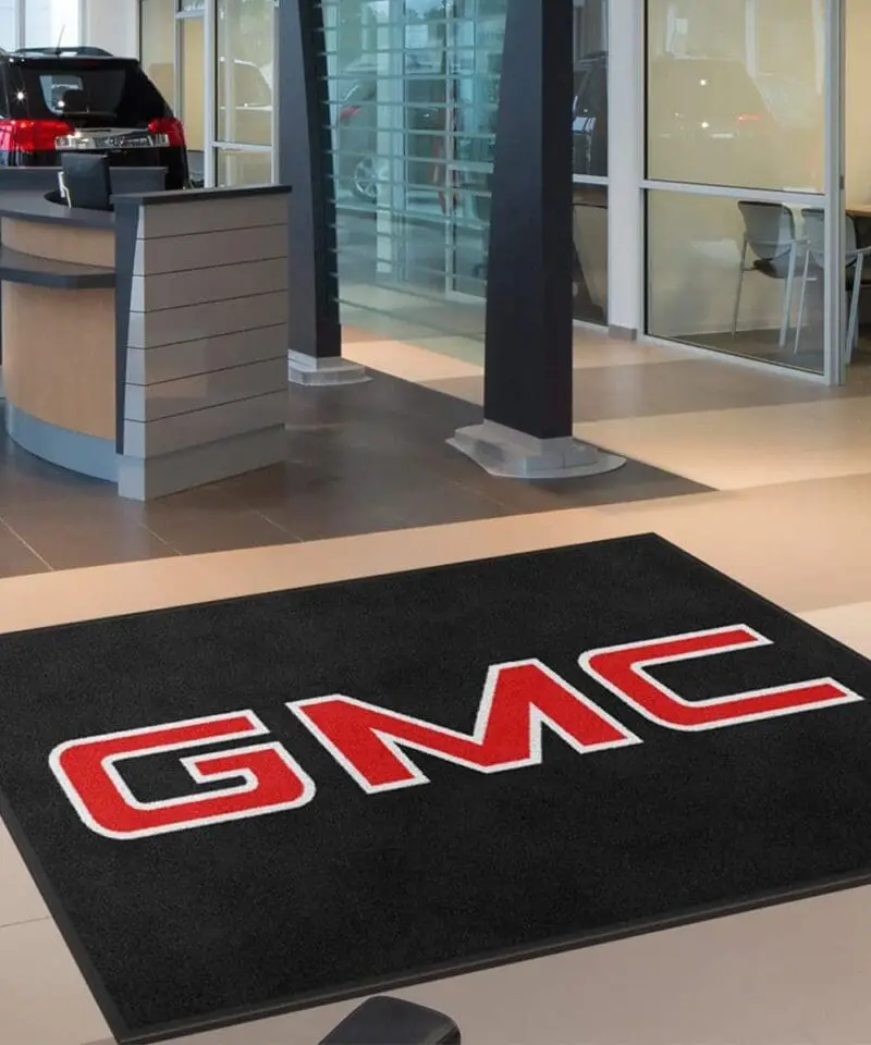 Custom GMC Logo Rug
