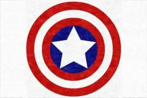Captain America Super Hero Rug