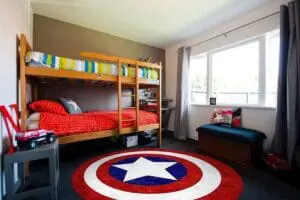 Captain American Piazza Rug