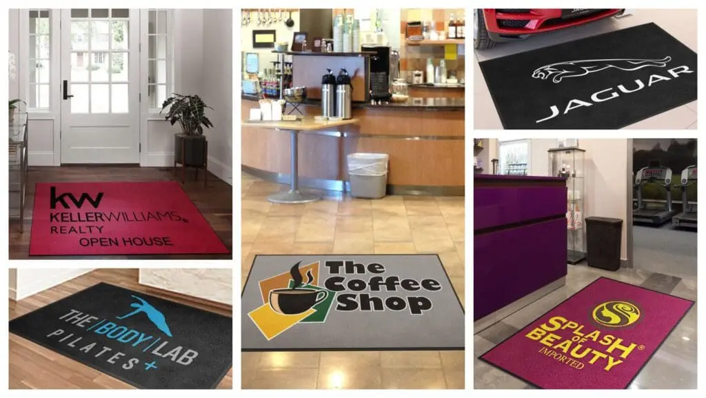 Business Custom Size Welcome Rugs