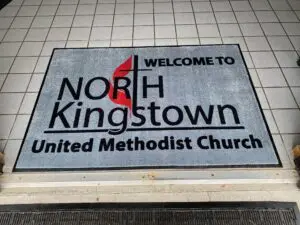 North Kingstown Methodist Church Logo Rug