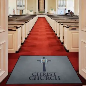 Christ church Logo Rug (2)