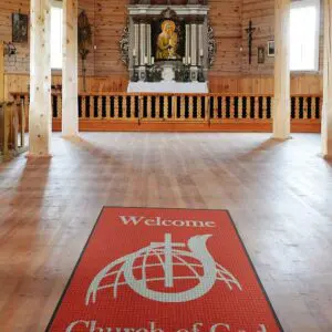 Church of God Logo Mat