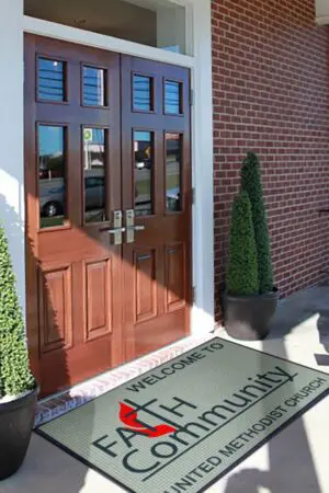 Faith Community United Methodist Logo Mat