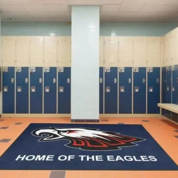 Home of the Eagles Locker Room Rug