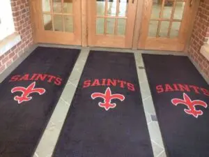 Saints School Logo Rug