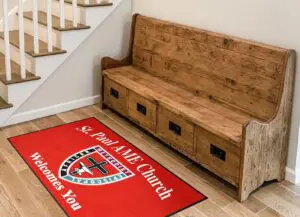 St Paul AME Church Logo Rug