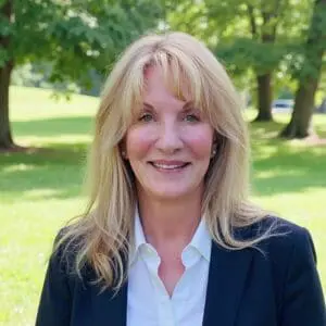 Sandy Henderson, founder and owner of Rug Rats Inc., woman-owned custom logo mat company based in Virginia Beach Virginia since 1987