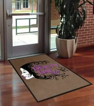 Beauty Bar Logo Rug