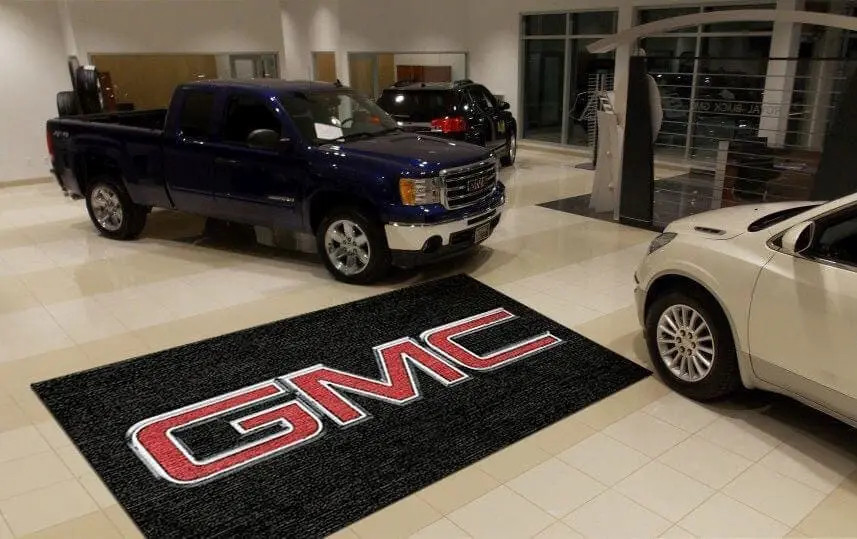 GMC Dealership Logo Rug