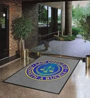 Law Office Custom Door Mat 