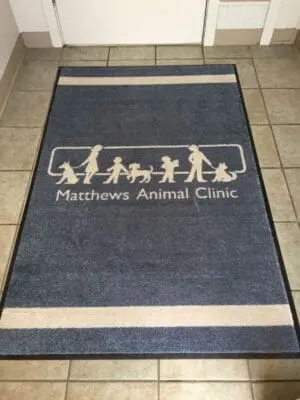 Matthews Animal Clinic Logo Rug 