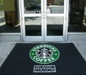 Proper installation and maintenance of outdoor logo rugs
