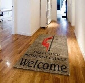 Church Personalized Door Mat