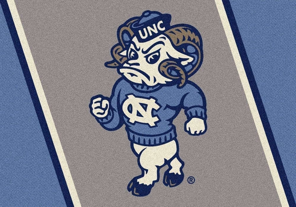 UNC Spirit Ramses Logo Rug | Rug Rats