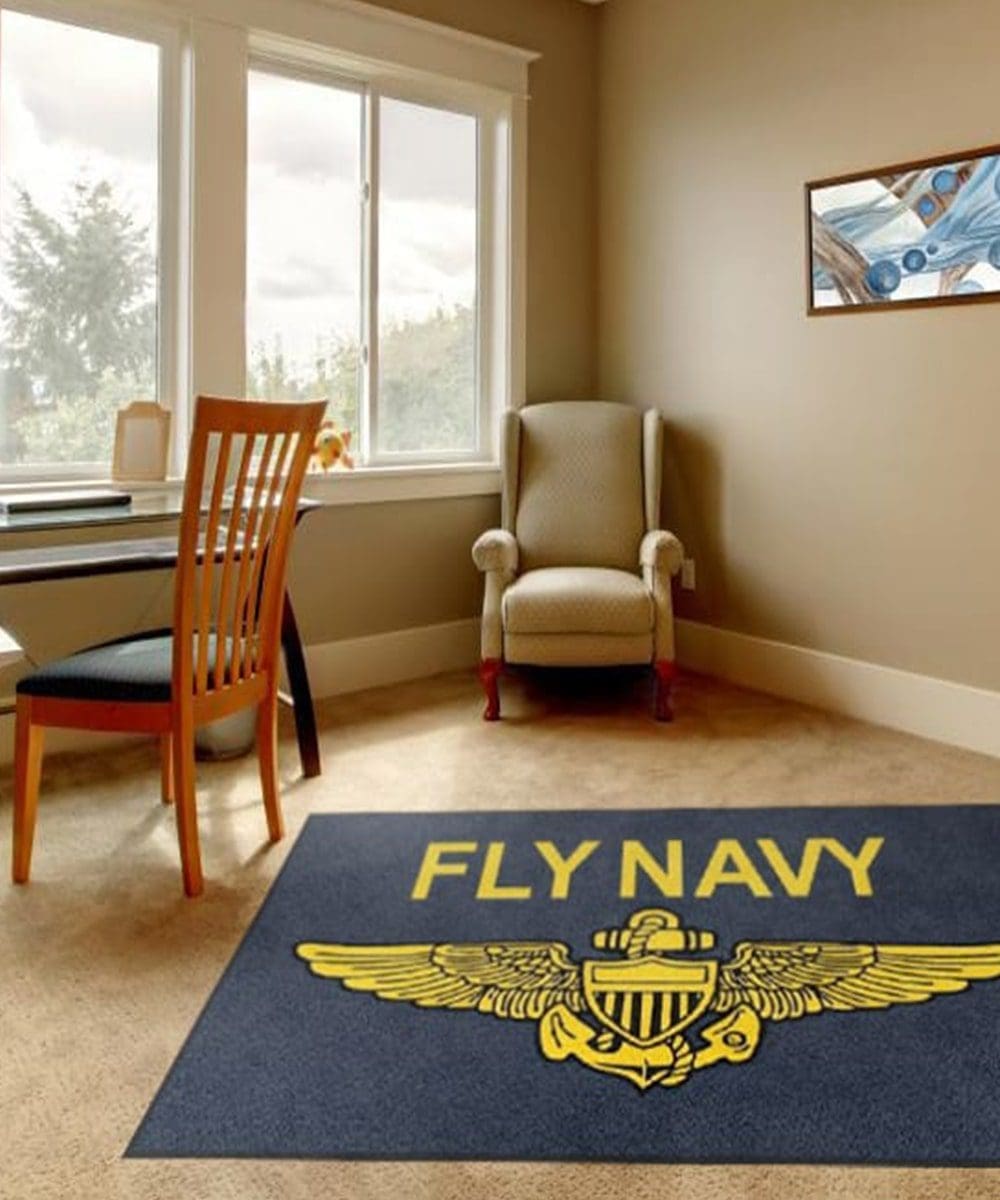  U.S. Navy Logo Sign Round 12 : Home & Kitchen