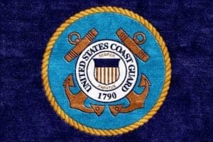 U.S. Coast Guard Logo Rug