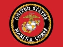 US Marine Corps Logo Rug