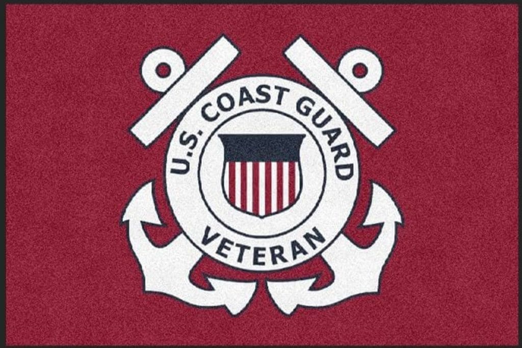 US Coast Guard Veteran Rug | Buy Now | Free Shipping