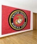 US Marine Corps Logo Rug