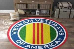 Vietnam Veterans of America Logo Rug