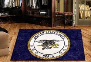 US Navy Seal Logo Rug