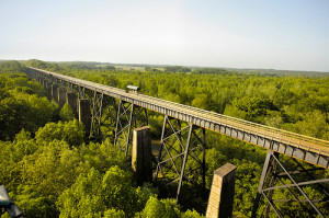 High Bridge is 5.5 miles from High Bridge State Park in Downtown Farmville