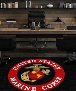 Marine Corps Logo Rug