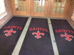 Saints School Entrance Mats