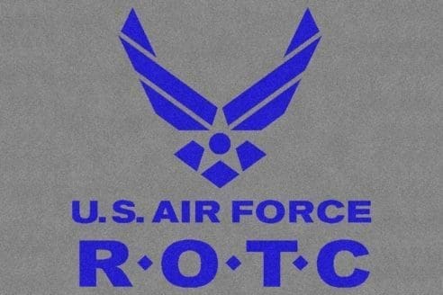 US Air Force ROTC Logo Rug