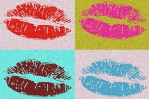 Pop Art Lips Rug