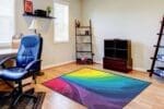 Rainbow Printed Rug