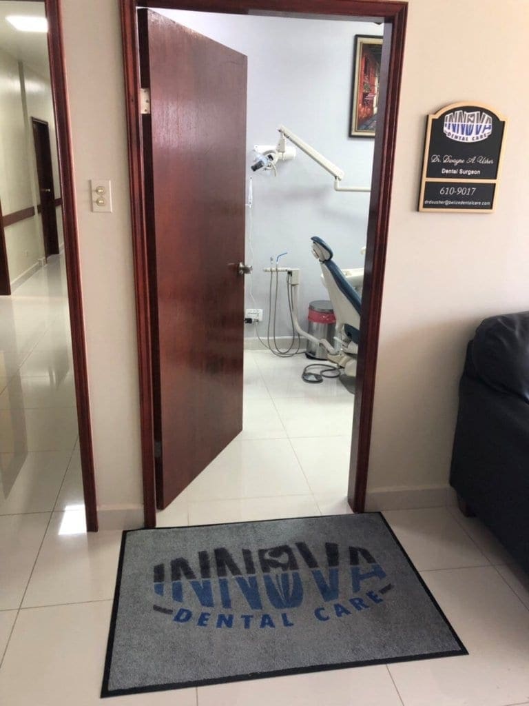 Dental Office Logo Rug