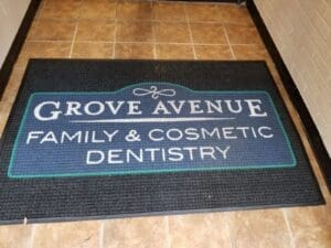 Grove Avenue Family Dentistry Logo Rug