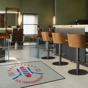 Old Town Barber Shop Rug