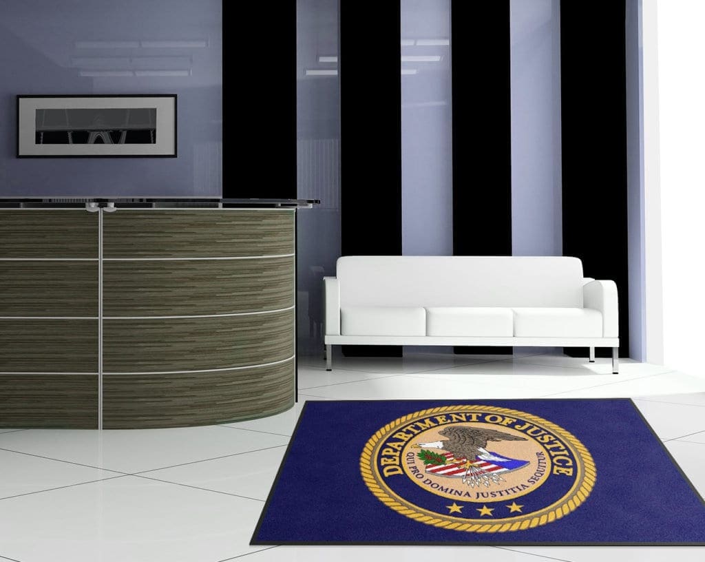 US Department of Justice Custom Rug