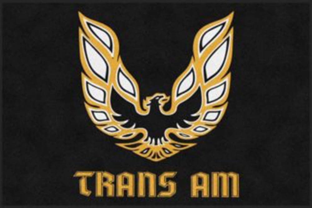 Custom Vintage Trans Am Logo Rug