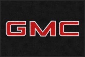 Custom GMC Logo Rug