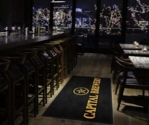 Custom Brewery Personalized Logo Mat