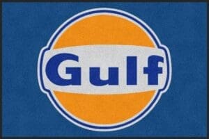 Custom Gulf Logo Rug