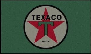Texaco Logo Rug