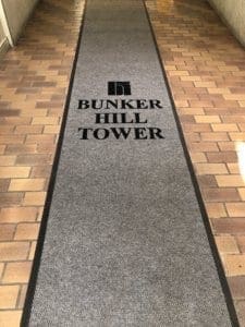 Bunker Hill Tower Outdoor Welcome Mat