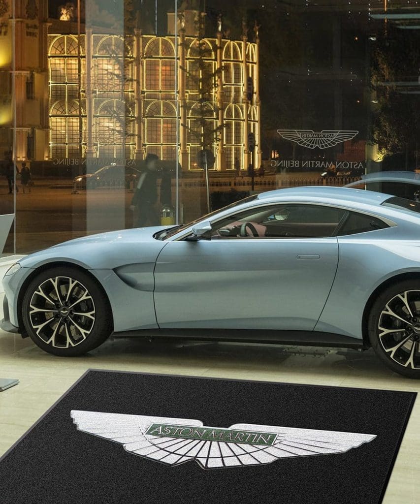 Aston Martin Logo Rug